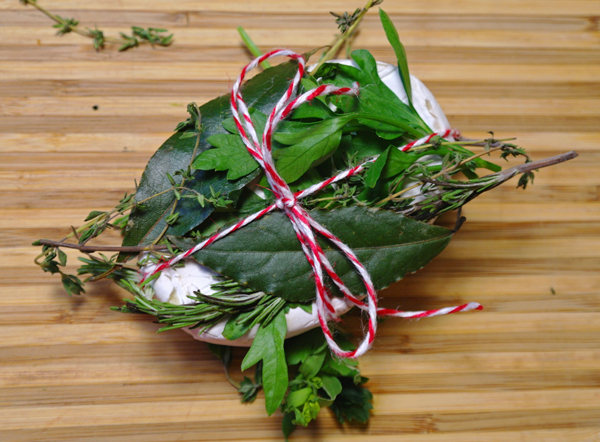 Incredible herb Camembert from the grill